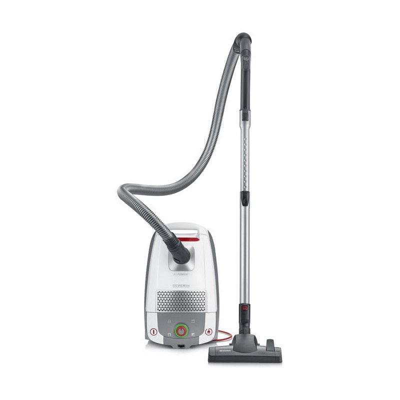 SEVERIN vacuum cleaner S'Power BC 7047, HEPA filter, white, 850 Watt
